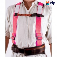 Buckaroo TMHP - Reflective Safety Support Suspenders - Pink