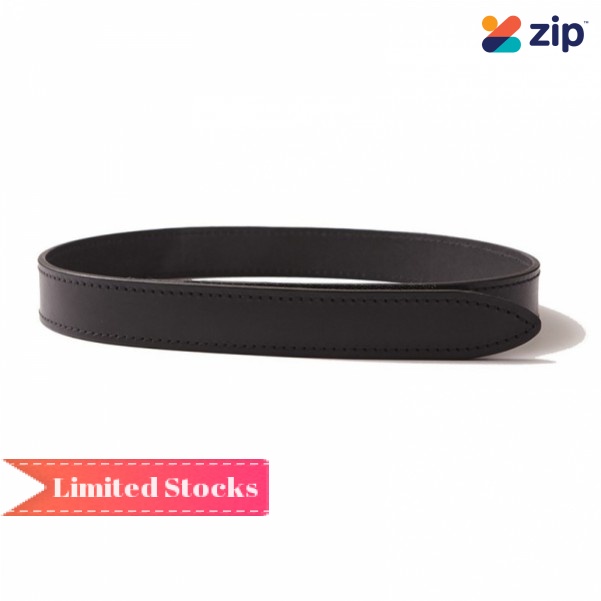 Buckaroo VEL32SIZE32 - 32mm Size 32 Black Velcro Brand Fastened Belt