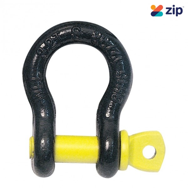 Black Rat 342216BK - 4WD 16MM X 19MM 3.2T W.L.L. Bow Shackles