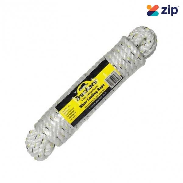 BEAVER 347010HD - Rope Silver Polyethylene Hank Rope 10mm x 12M Carton pack 10 Materials Handling