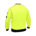 Bisley BK6722 Work Fleece Crew Neck Jumper - Yellow