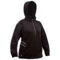 Bisley BKL6574 Women's Flx & Move Liquid Repellent Fleece Hoodie - Black