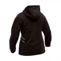 Bisley BKL6574 Women's Flx & Move Liquid Repellent Fleece Hoodie - Black