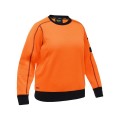 Bisley BKL6722 Women's Work Fleece Crew Neck Jumper - Orange