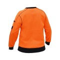 Bisley BKL6722 Women's Work Fleece Crew Neck Jumper - Orange