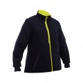 Bisley BKL6975 Women's Taped Hi Vis 5 in 1 Rain Jacket - Yellow / Navy