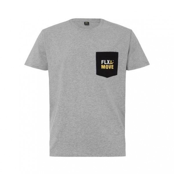 Bisley BKT065_BGGY - 100% Cotton Grey Marle FLX and MOVE Tee Others