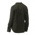 Bisley BLC6063 Women's Stretch V-neck Closed Front Shirt - Olive