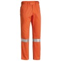 Bisley BP6007T_BVEO - 100% Cotton Orange Taped Original Work Pants