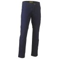 Bisley BP6008_BPCT - Navy Stretch Cotton Drill Work Pants