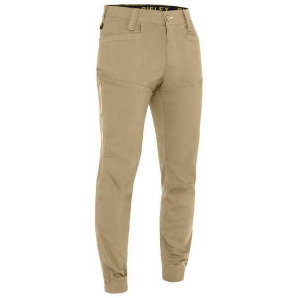 Bisley BP6151_BCDR - Khaki X Airflow™ Stretch Ripstop Vented Cuffed Men Pants
