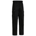 Bisley BPC6007_BBLK- 100% Cotton Black Original 8 Pocket Cargo Pants