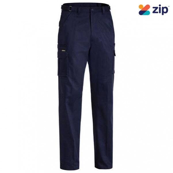 Bisley BPC6007_BPCT - 100% Cotton Navy Original 8 Pocket Cargo Pants