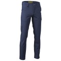 Bisley BPC6008_BPCT - Navy Stretch Cotton Drill Cargo Pants