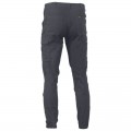 Bisley BPC6028_BCCG - Charcoal Stretch Cotton Drill Cargo Cuffed Pants