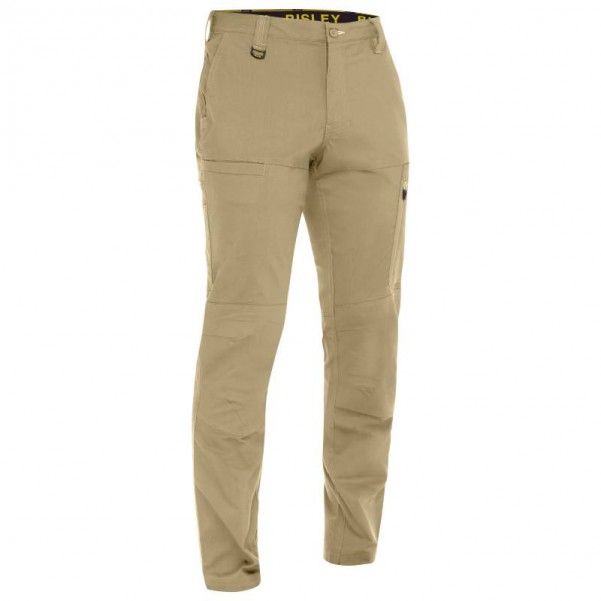 Bisley BPC6150_BCDR - Khaki X Airflow™ Stretch Ripstop Vented Cargo Men Pants