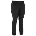 Bisley BPCL6338 Women's Flx & Move™ Stretch Canvas Elastic Waist Cargo Pants - Black