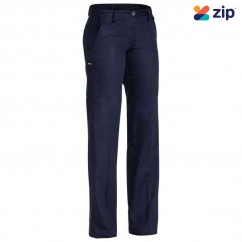 Bisley BPL6007_BPCT - 100% Cotton Navy Women's Original Drill Work Pants