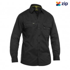 Bisley BS6490_BBLK - Black X Airflow Stretch Ripstop Shirt