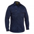 Bisley BS6490_BPCT - Navy X Airflow Stretch Ripstop Shirt