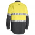 Bisley BS6696T_TT23 - Yellow/Charcoal Taped Hi Vis Cool Lightweight Shirt
