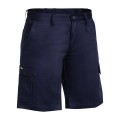 Bisley BSHL1999_BPCT - 100% Cotton Navy Women's Cool Lightweight Utility Short