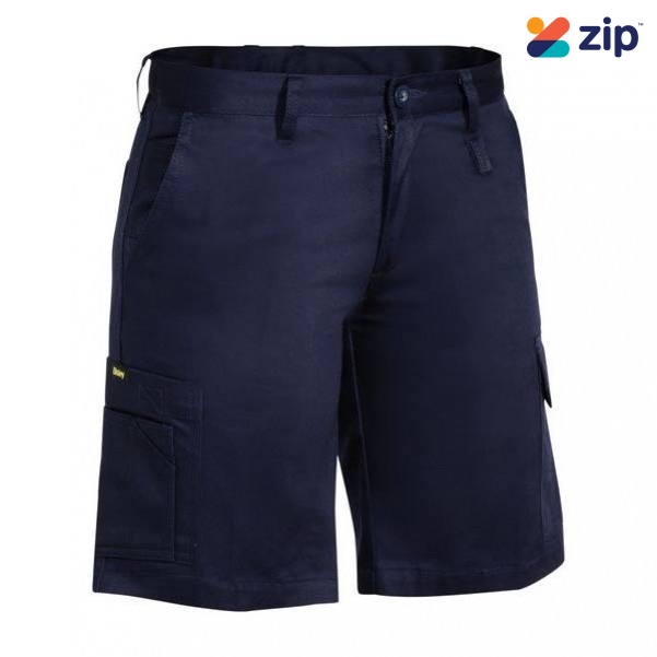 Bisley BSHL1999_BPCT - 100% Cotton Navy Women's Cool Lightweight Utility Short