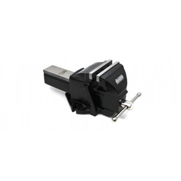 Black Steel TGM-10204 100mm Mechanics Fixed Base Steel Offset Vice Bench Vices