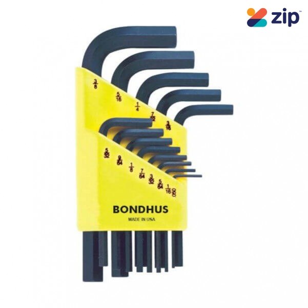 Bondhus 12237- 13 Piece Short Hex Key Wrench Set