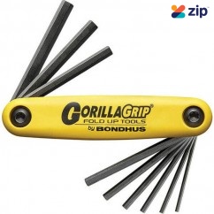 Bondhus 12589 - 9 Piece Hex Key Fold-up Tool