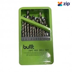 Built 190-19-13829 - 29 Piece Imperial HSS Drill Set