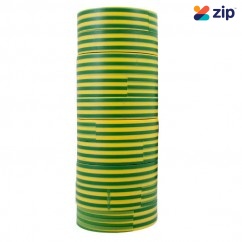 CABAC ITYG/10 - 10 Rolls Yellow/Green Insulation PVC Tapes