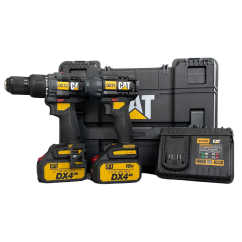 CAT® 2T1C2B4K - 18V Brushless Compact 2 Piece Combo Kit