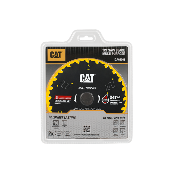 Cat® CDA08201 - 184mm Multipurpose Tct Blade Cat® CDA08201 - 184mm Multipurpose Tct Blade