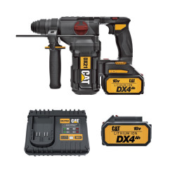 CAT® DX212B4K - 18V Brushless SDS Rotary Hammer Drill Kit