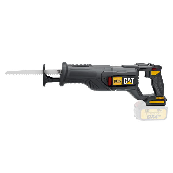 CAT® DX52B - 18V Brushless Reciprocating Saw Skin CAT® DX52B - 18V Brushless Reciprocating Saw Skin