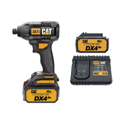 CAT® DX712B4K - 18V Brushless 3 Speed Impact Driver Kit