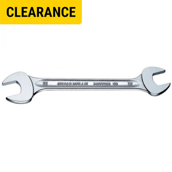 STAHLWILLE 705022 - 18MM X 19MM DBL Open End Spanner  Spanners