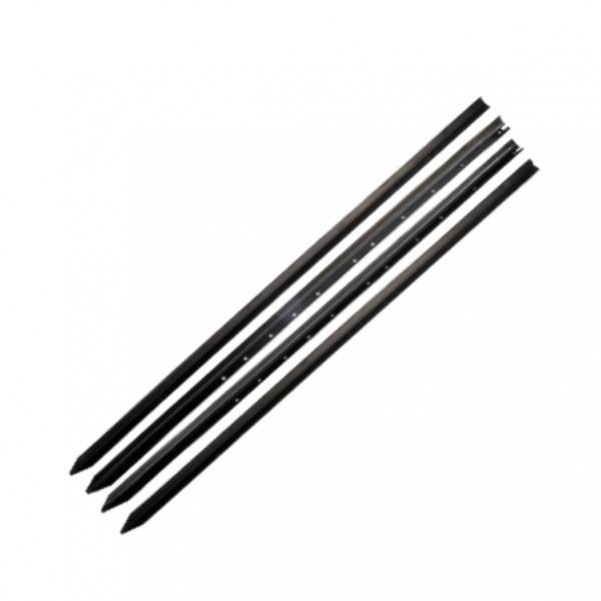 Davmar by C&L SP1800 - 1800mm Black Bitumen Star Picket Concrete Hand Tools