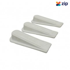 Adoored T0628 - White Rubber 3 Pack Door Wedge 4061760