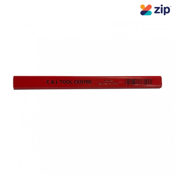C&L CLPENCIL - Medium Carpenters Pencil Red