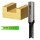 Carb-I-Tool T 1413 M - 12.7 mm (1/2”) Shank 13 mm TCT 2 Flute Carbide Tipped Straight Bits