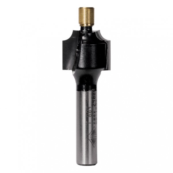 Carb-I-Tool T 608 - 2 Flute 6.35 mm (1/4") Shank Carbide Tipped Beading Bits w/ Pilot  Edge and Face Forming Bits