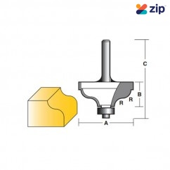 Carb-I-Tool T7506B - 1/4” Shank OGEE Router Bits