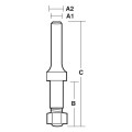 Carb-I-Tool TA6 - 12.70mm Slot Cutter Arbors