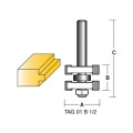 Carb-I-Tool TAG01B1/2 - Tongue And Groove Bits For Floor Boards