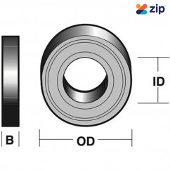 Carb-I-Tool TBRS43 - Replacement Bearings (Rubber Sealed)