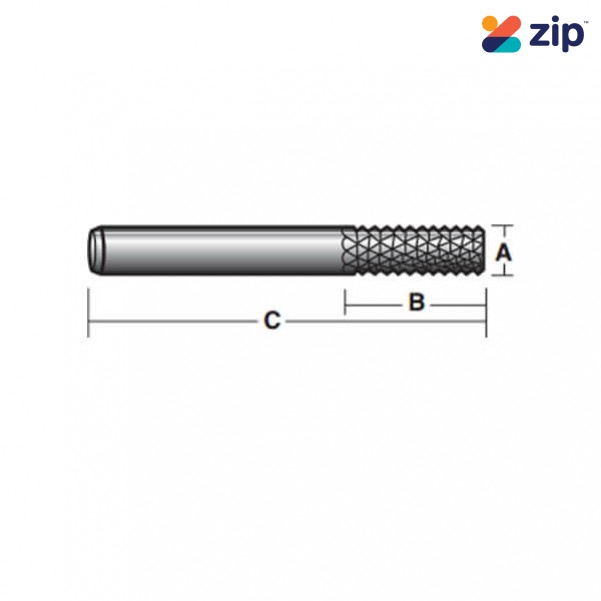 Carb-I-Tool TG123/8E/C - 3/8” Shank Solid Carbide Diamond Cut Fibreglass Bits