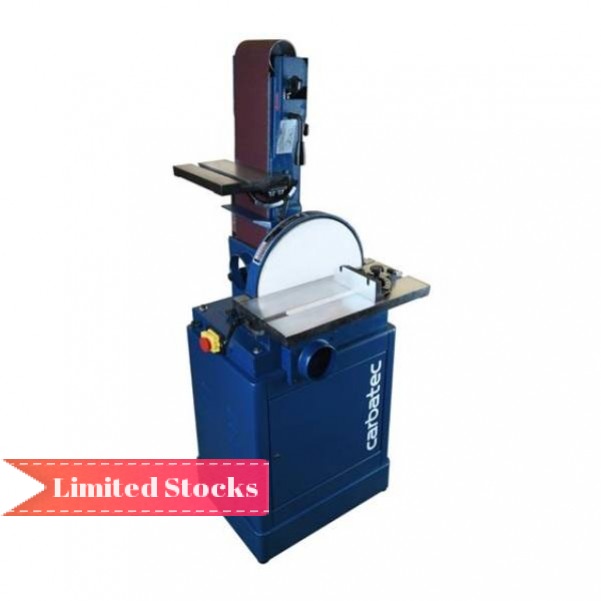 Carbatec BDS-1530C - 150/305mm (6" x 12") Oscillating Belt/Disc Sander Disc Sanders