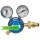 Cigweld 201019 - Bluejet Argon 55LPM 2 Gauge SI AS4267 Regulator